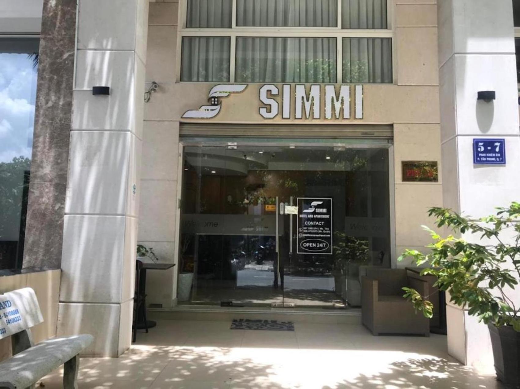 Simmi 5 Hotel & Apartment Ho Chi Minh-byen Eksteriør bilde
